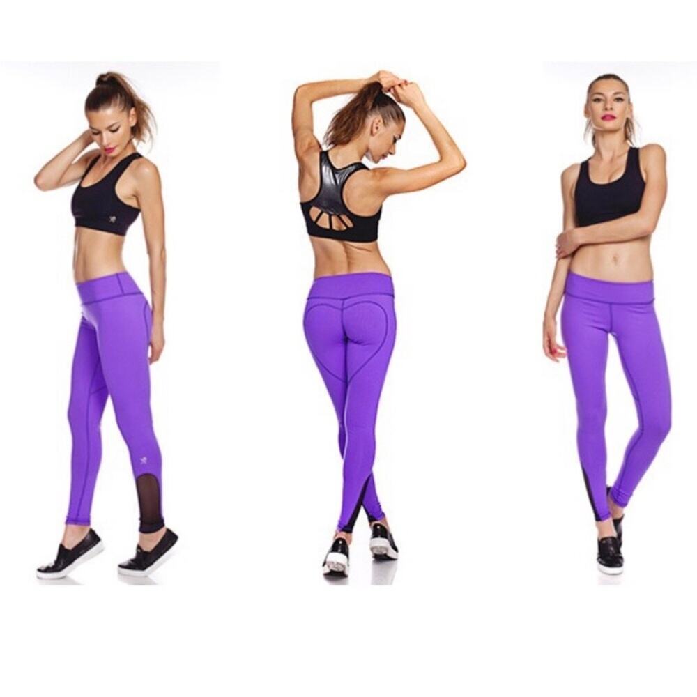 Nina B. Roze Heart Butt Legging Size XS